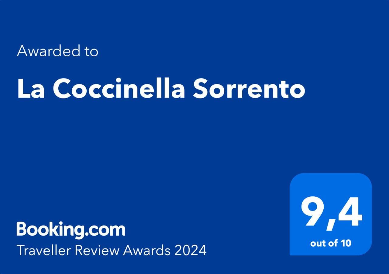 La Coccinella Sorrento Villa Buitenkant foto